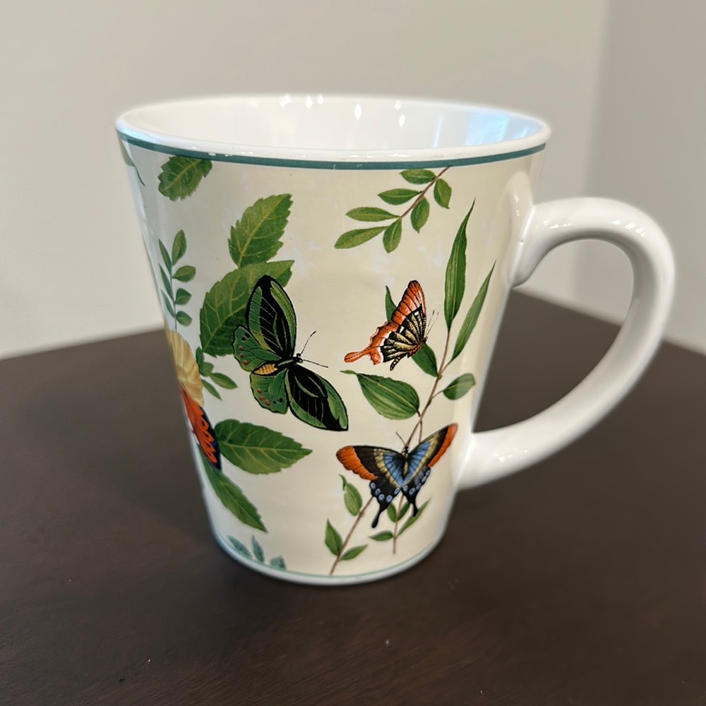 Vintage Butterflies by Sakura Mug